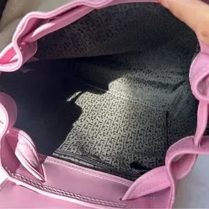 NWT Longchamp Soft Calf Leather Drawstring Backpack Pink Longchamp | Bags | Nwt Longchamp Soft Calf Leather  main image 4